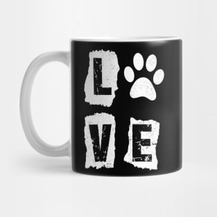 Love Cat Dog Mug